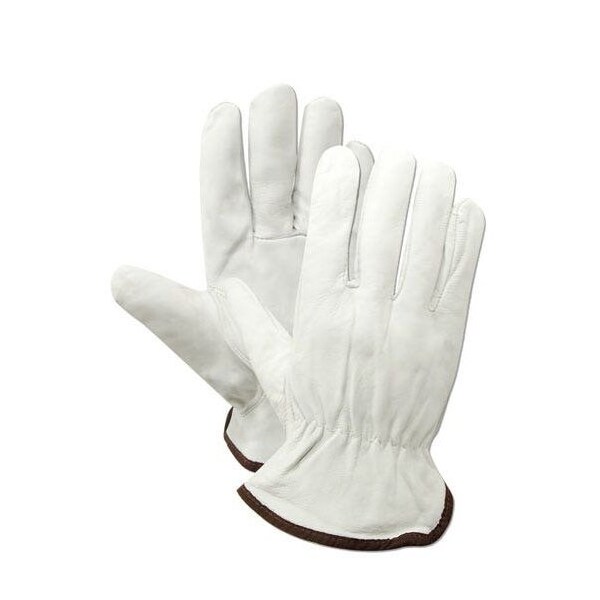 Magid Leather Drivers Gloves, Slip On Cuff, Keystone Thumb Thumb, Gray, M 12 PK B940E-M - main